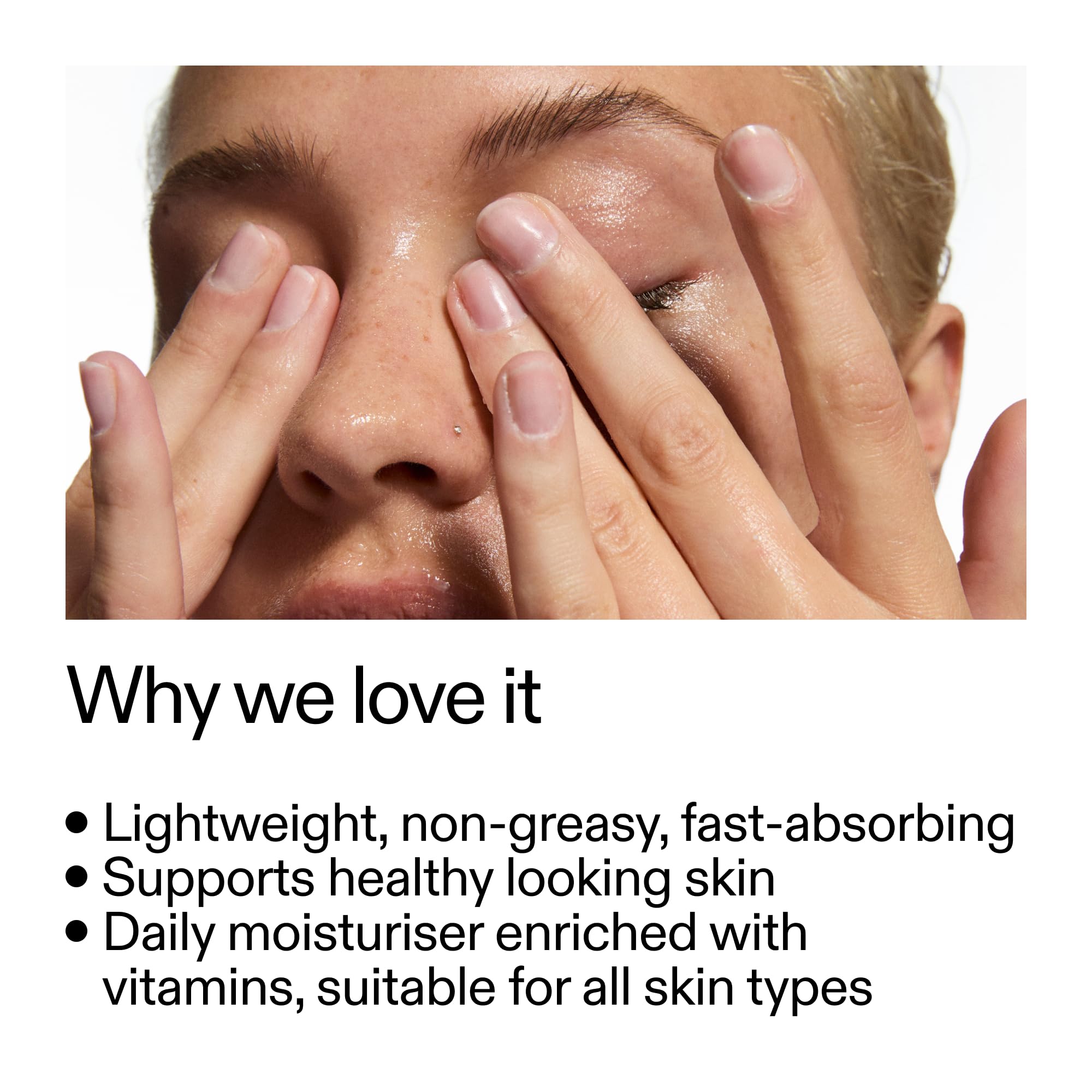 The INKEY List Vitamin B, C And E Moisturizer, Daily Moisturizer for Healthy Looking Skin, Vegan, Cruelty-Free, 1.7 oz