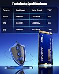 512GB NVMe M.2 2242 SSD 3D NAND Disque dur interne SSD Stockage compact haute vitesse pour Ultrabooks, Mini PC, Systèmes embarqués