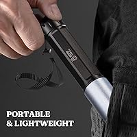 Vista 4 de LET'S RESIN UV Light for Resin Curing, Portable Mini 365nm UV Flashlight Black Light, Faster Cure LED Waterproof UV Lamp Rechargeable for Resin