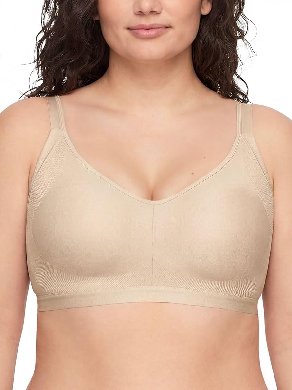 Warners Easy Does It Suavizante para las axilas con corpiño Inalámbrico Elástico Sin Costuras Ligeramente Forrado Confort