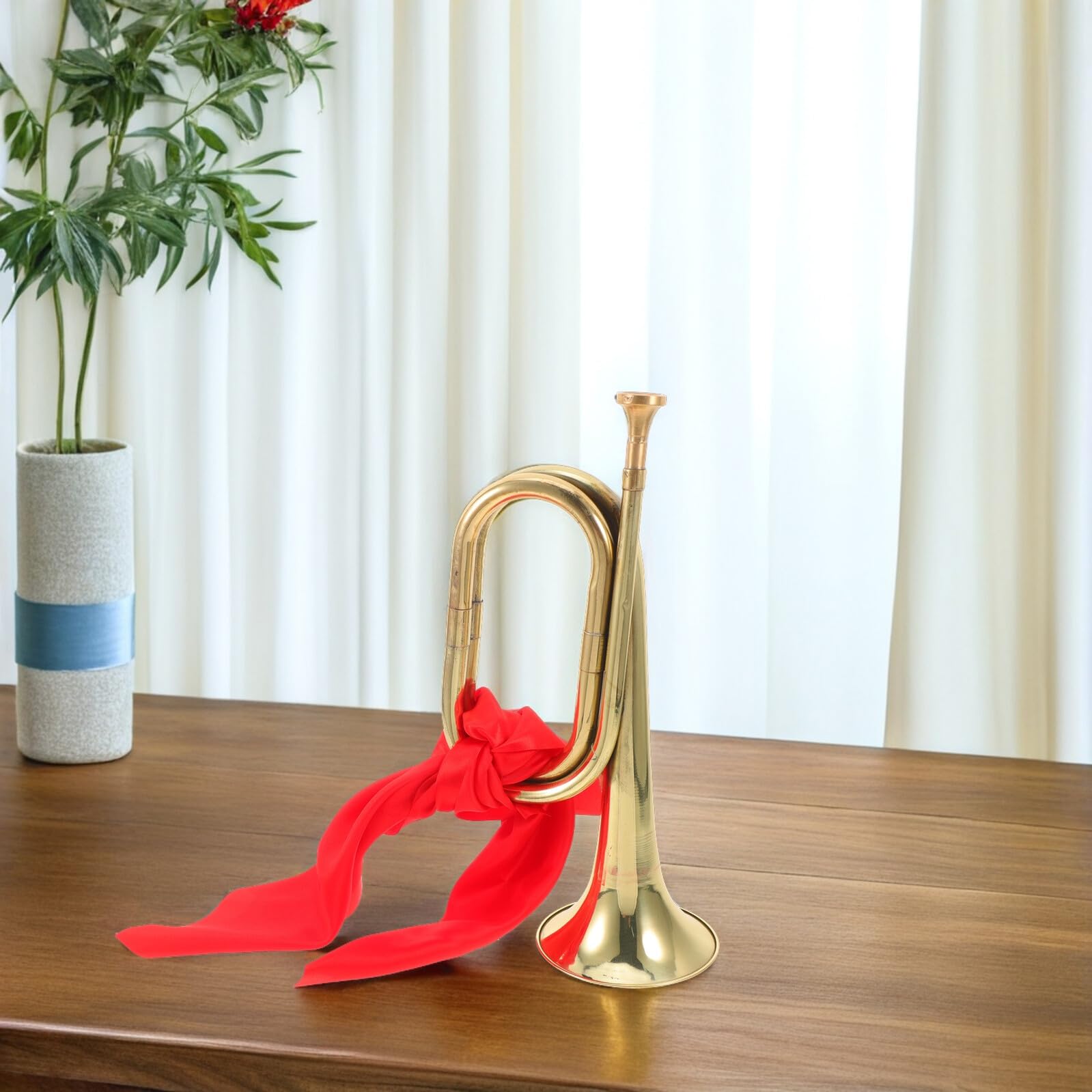 PRETYZOOM Tromba in Lega di Rame Dorata Leggera e Resistente alla Ruggine, Strumento Musicale a Fiato per Studenti e Professionisti Design Raffinato