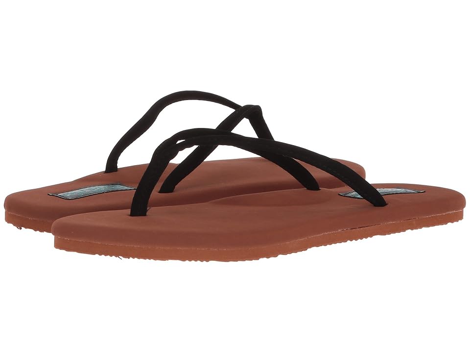 

Flojos Fiesta (Black/Brown) Women's Shoes