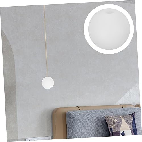 Miniatura 4 de DOITOOL Pantalla de bola blanca lechosa para ventilador de techo, lámpara de pared al aire libre, lámparas de exterior para casa, globo de bola,