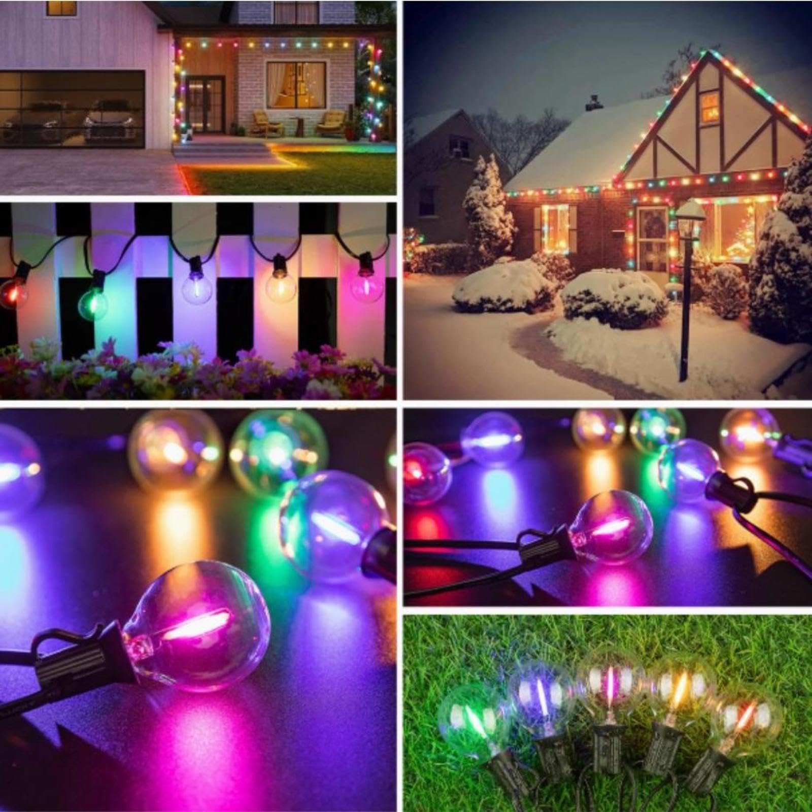 BLOMDE 100 Stück LED-Keramik-Hartfilament, DC3V360 Vollwinkellicht, Edison-Glühbirne anstelle von Teilen, geeignet für DIY-Beleuchtung. 68 MM 6500 K