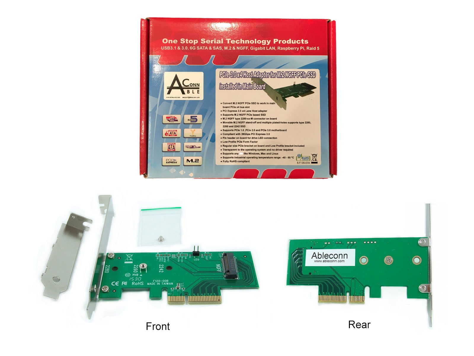 M.2 SSD to PCIe Adapter Card - Faster Storage -8 M.2 SSD to PCIe Adapter Card - Faster Storage -8