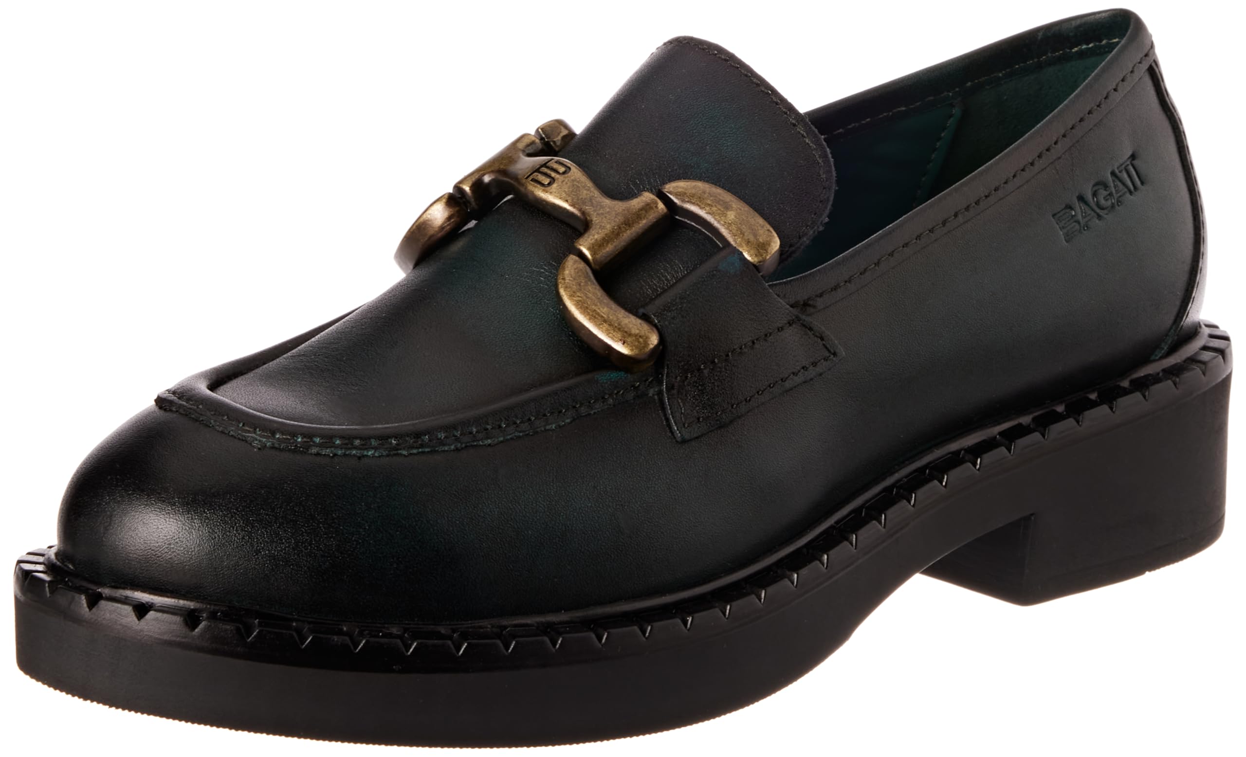 BAGATT Women's Marley Lace Shoe, Green, 7 UK