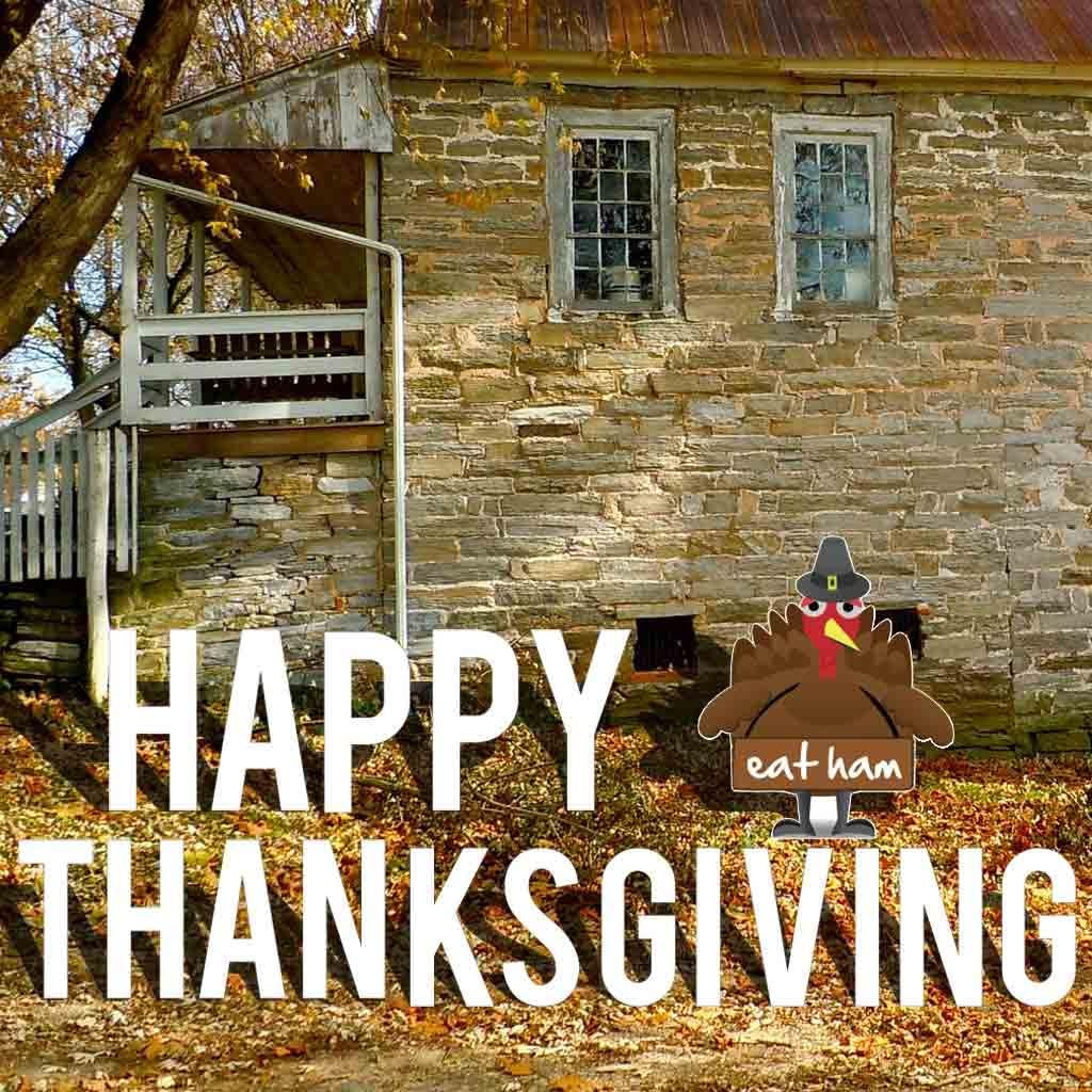 VictoryStore Outdoor Lawn Decoration Fun Happy Thanksgiving Decoration - Letters and Turkey - Stakes Included