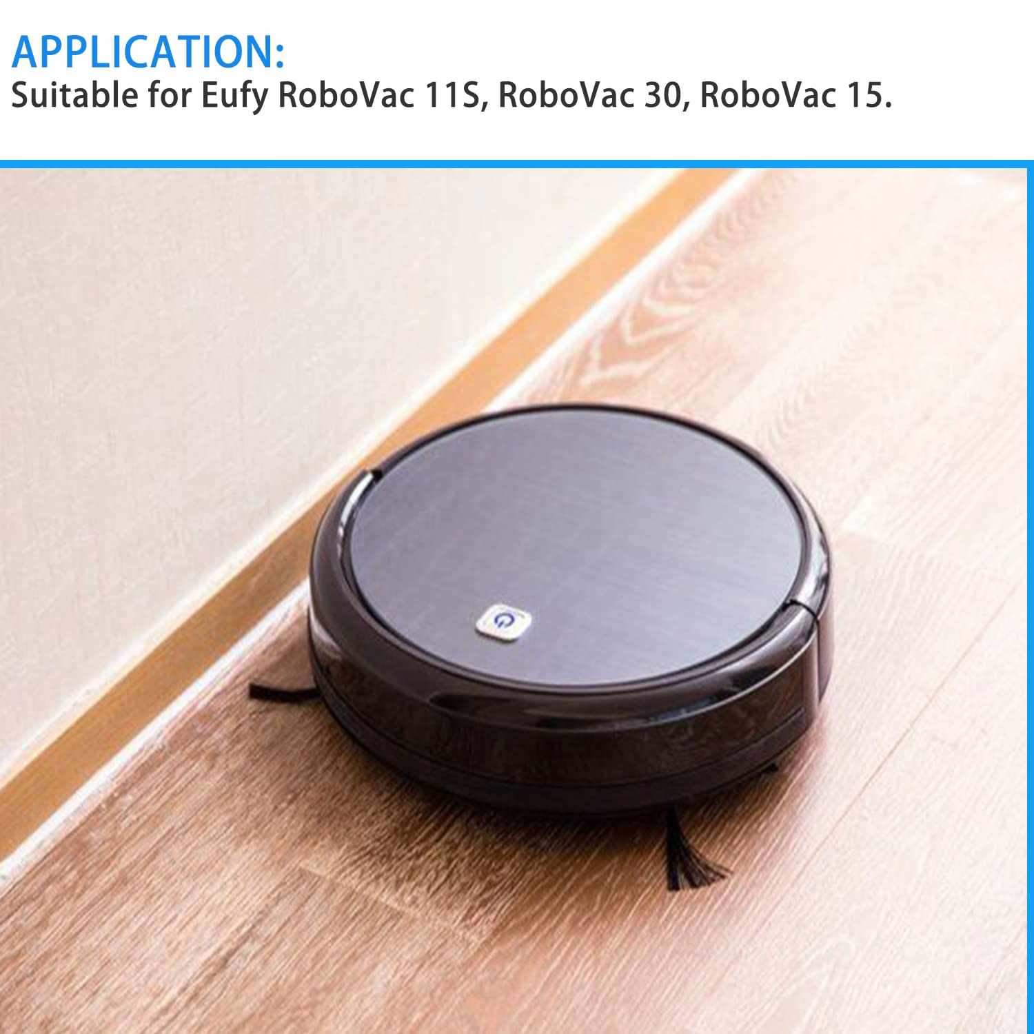 Kit Accessori Compatibili Eufy RoboVac 11S/30/15 – 4 Spazzole Laterali E Strumento Pulizia Multiuso