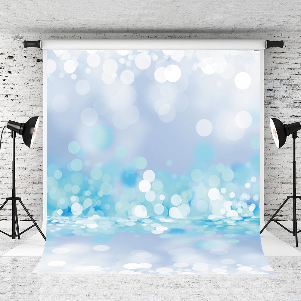 Buy Kate 5x7ft Photography Backdrops Light Blue Bokeh Photo Backdrop