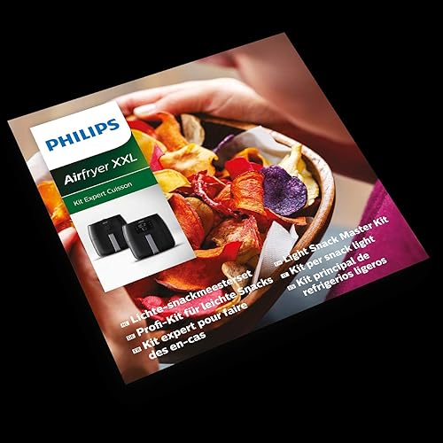 Miniatura 13 de Philips Twin Turbostar Freidora de aire, Grill Master Kit de accesorios