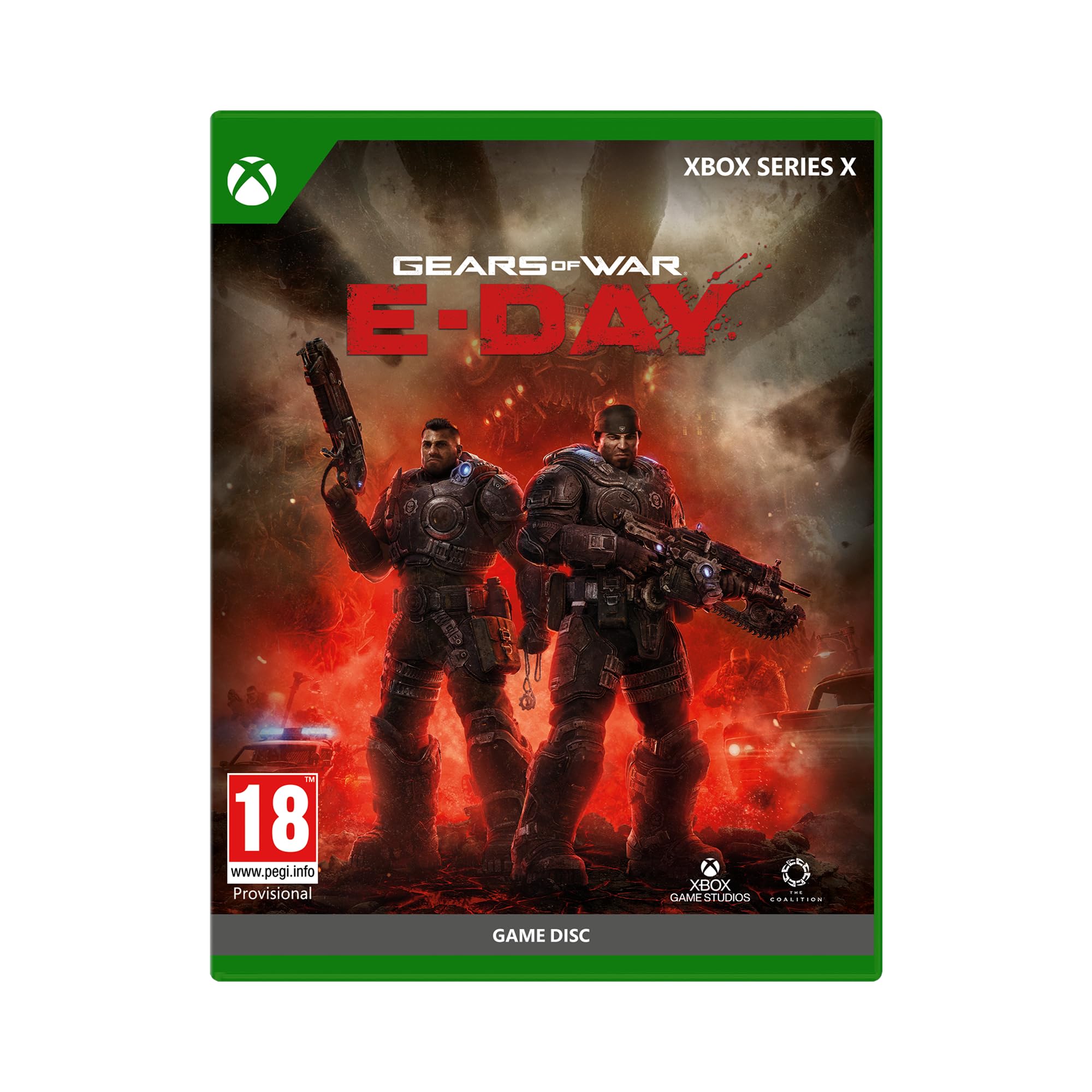 GEARS OF WAR E-DAY for Xbox Series X Physical Media White