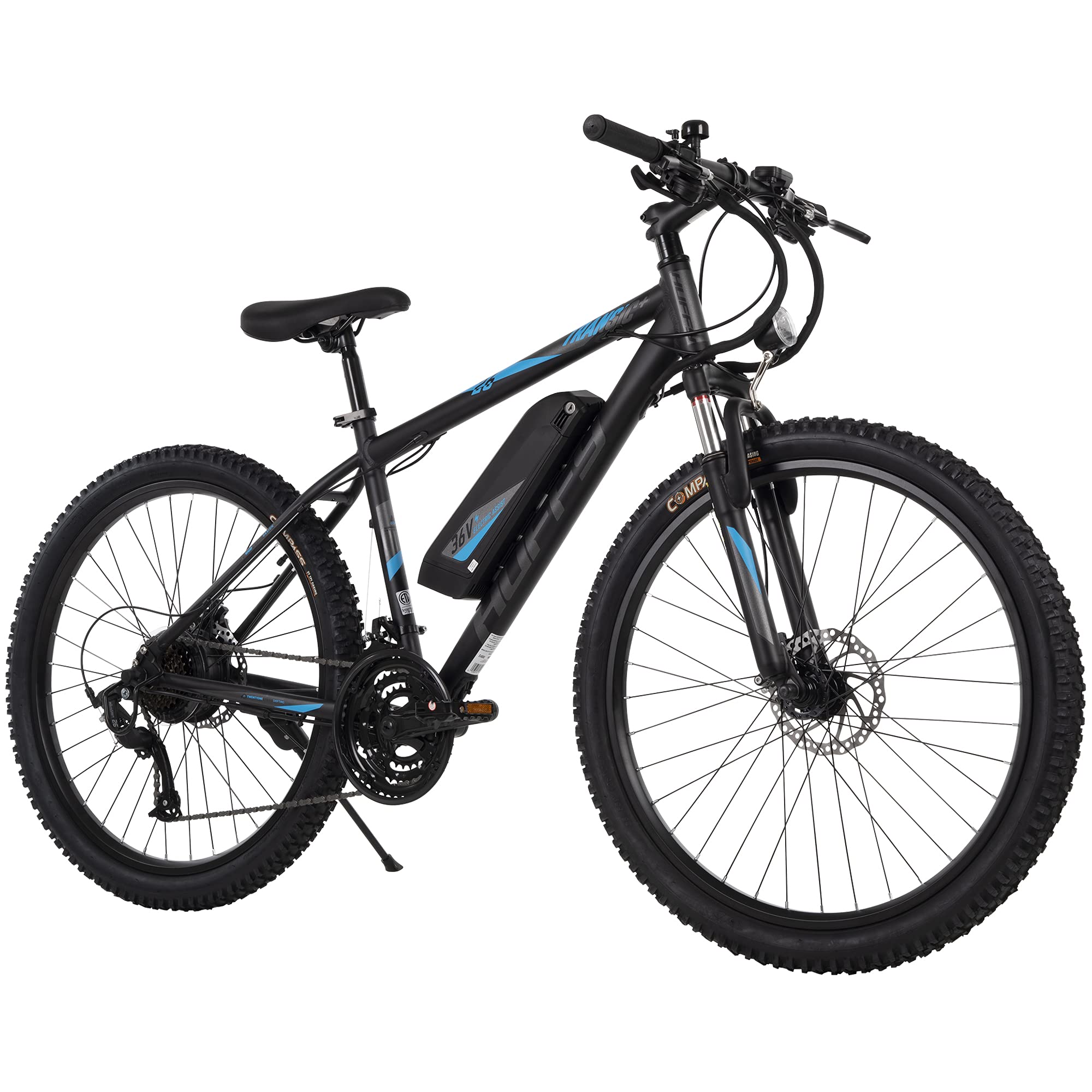 Huffy E4880 Transic + Adult 26” PedalAssist Electric Mountain Bike
