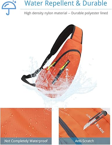 Miniatura 5 de Mochila cruzada para hombres y mujeres, mochila para el pecho, bolsa de hombro, gimnasio, ciclismo, viajes, deportes al aire libre