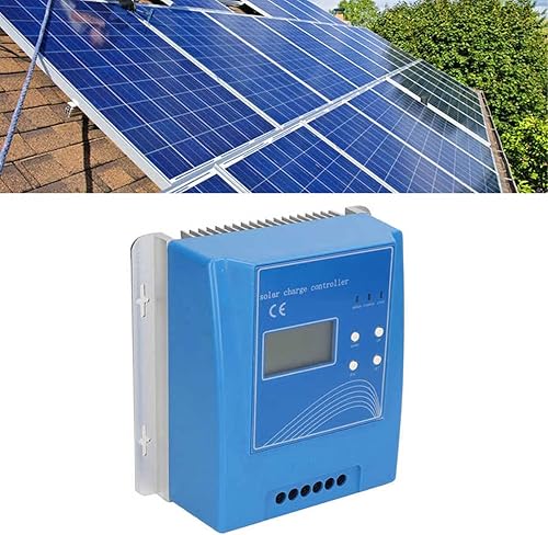 Miniatura 4 de Controlador de carga solar de 12 V 24 V 48 V MPPT 30A aleación de aluminio Shell alta eficiencia de conversión sistema de alumbrado público