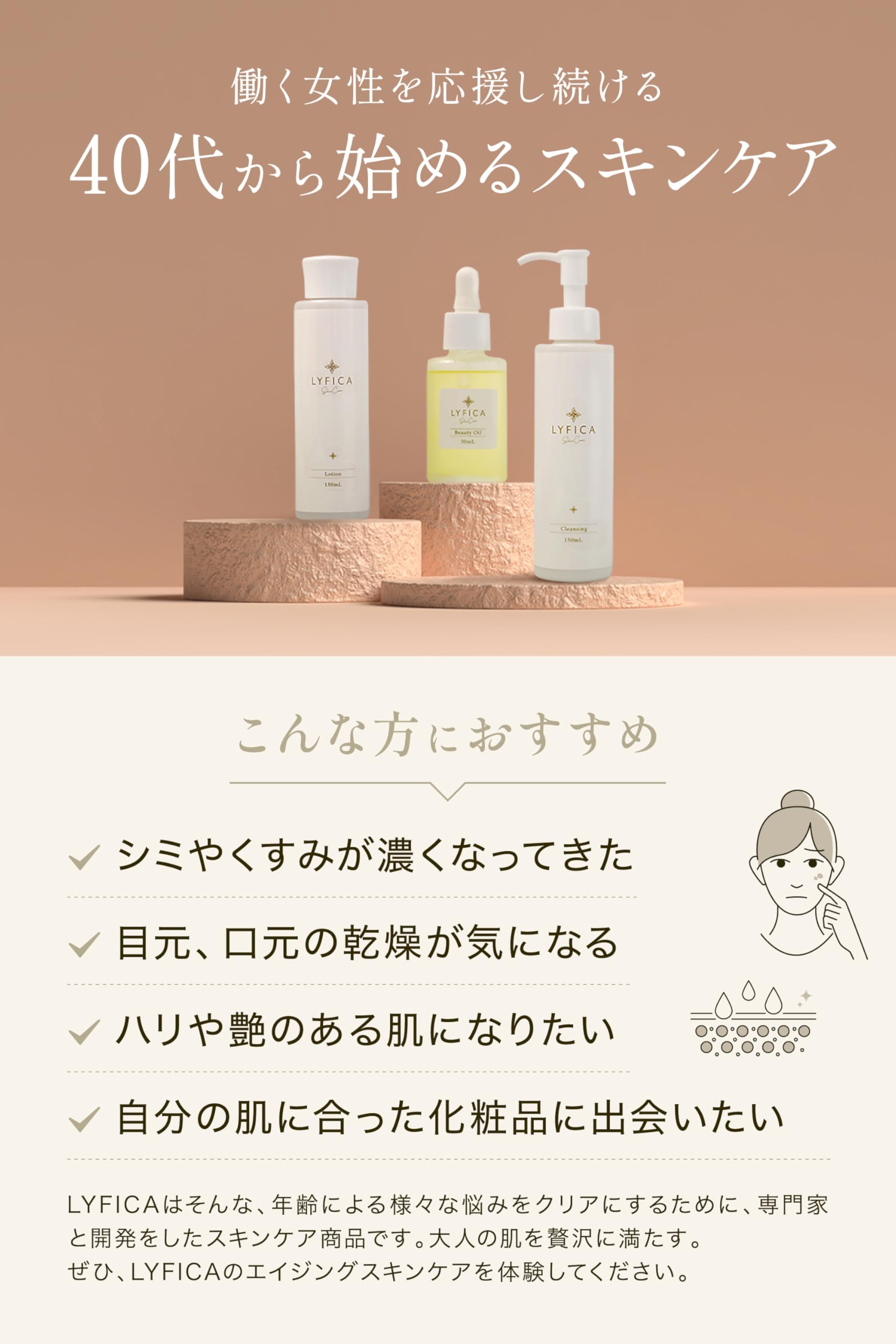 Lilica  化粧水、ローション、クリームセット Amazon | 【ヒト幹細胞 化粧水】リフィカ ローション ヒト幹細胞 EGF