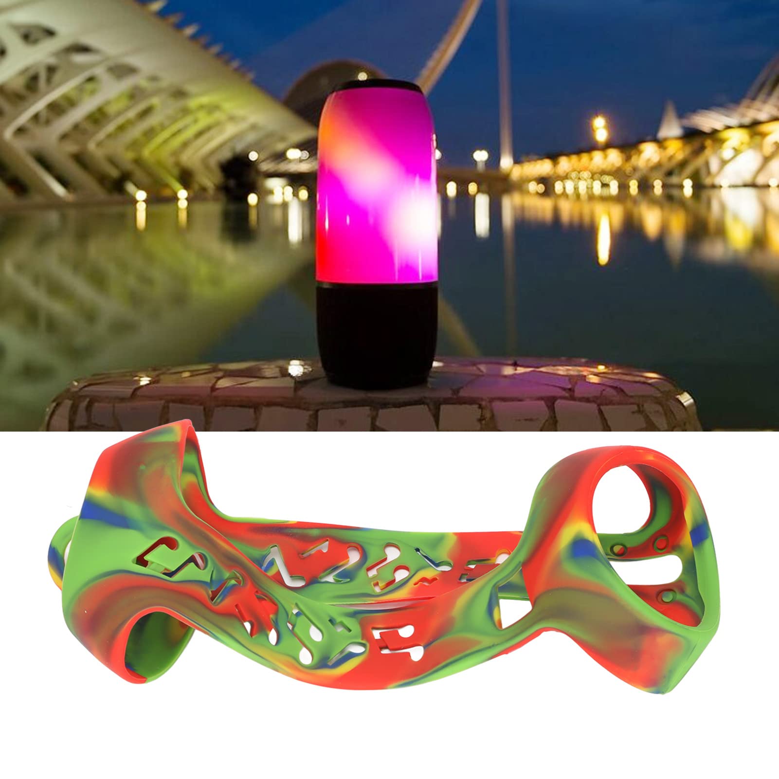 SIXRUN Custodia in Silicone per Pulse 3 Speaker, Custodia Protettiva