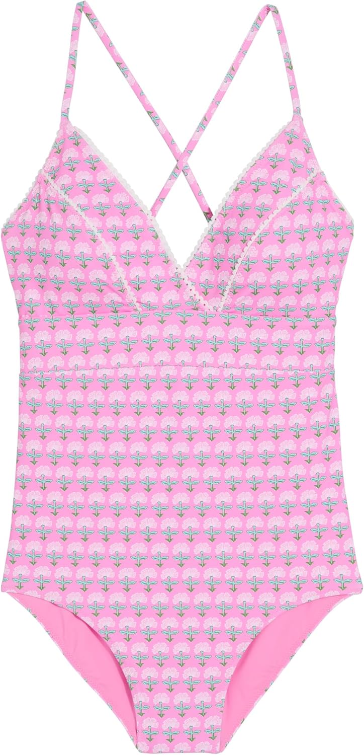 vineyard vines Women's Sconset One-piece with Crochet