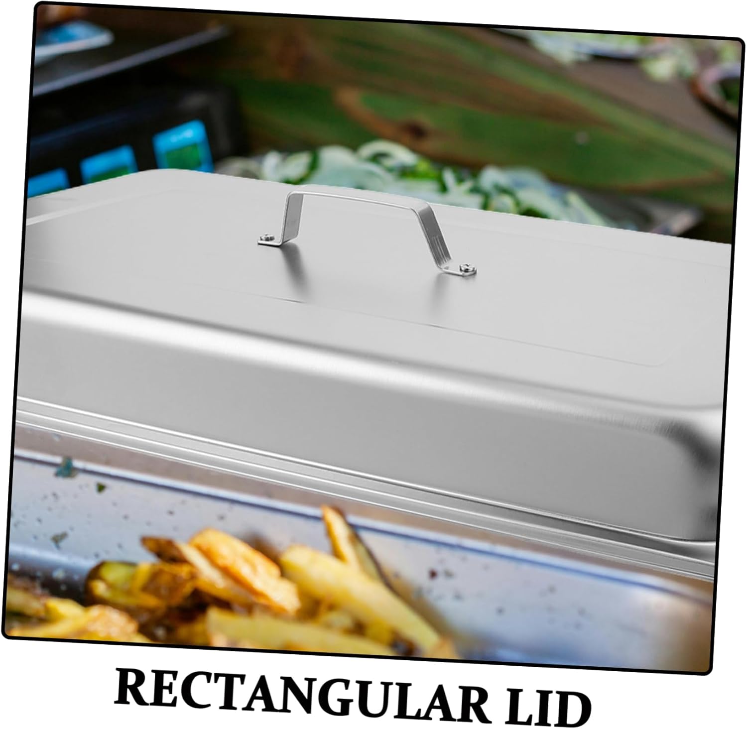 Food Heater Tray Buffet Cover Heavy Duty Stainless Steel Pan Lid Hotel Pans Lids for Catering and Steam Tables