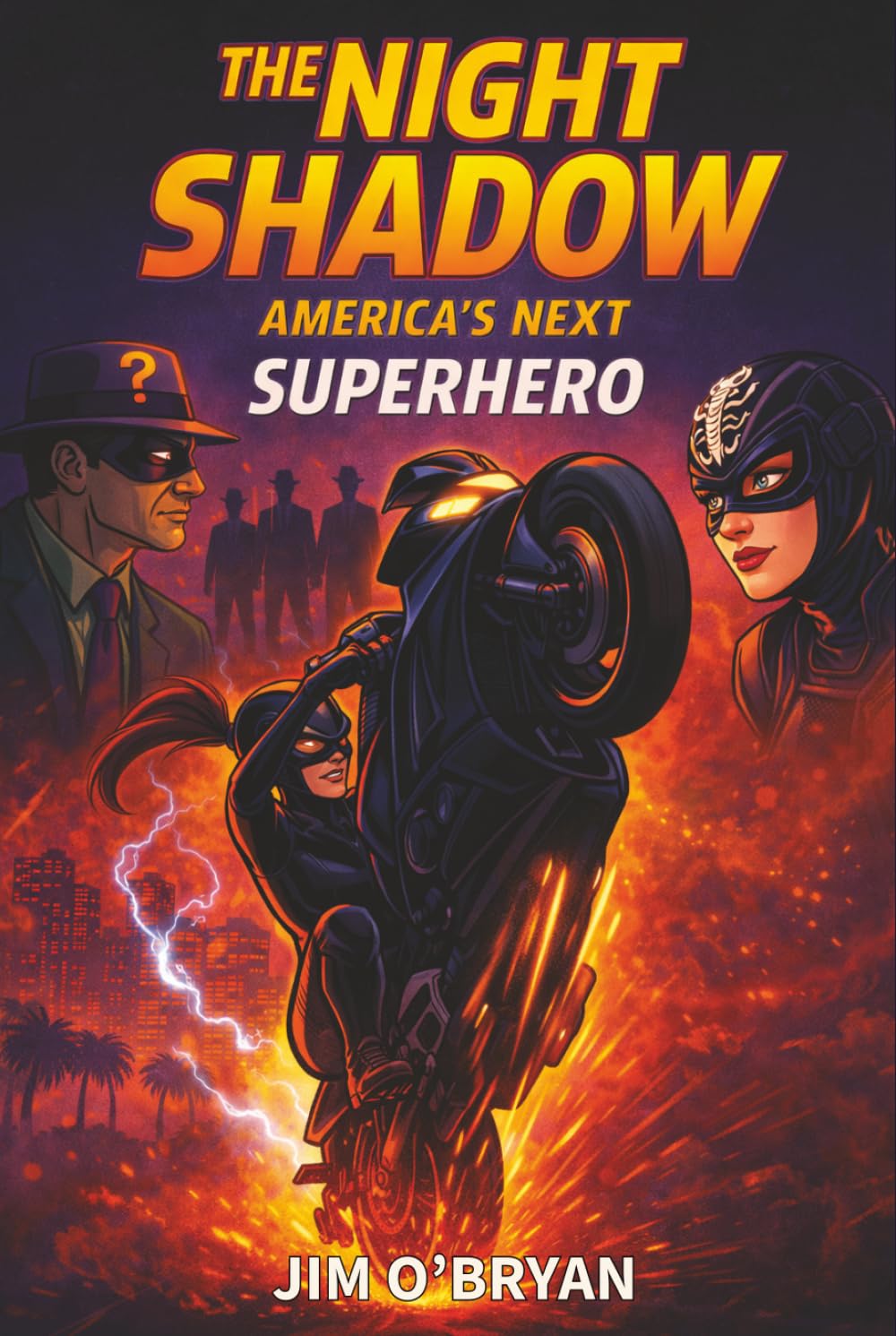 The Night Shadow - America's Next Superhero      Hardcover – March 10, 2026