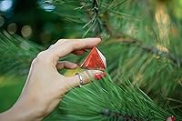 Vista 34 de Crystal Pyramid of Natural Rose Quartz Chakra Healing Stone, 1.5 inch