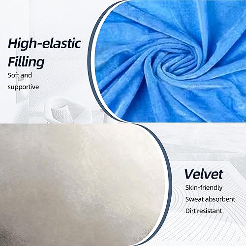 Miniatura 4 de Cojines de contractura de mano con agarre de palma para ancianos, rehabilitación de accidentes cerebrovasculares con banda elástica protector de