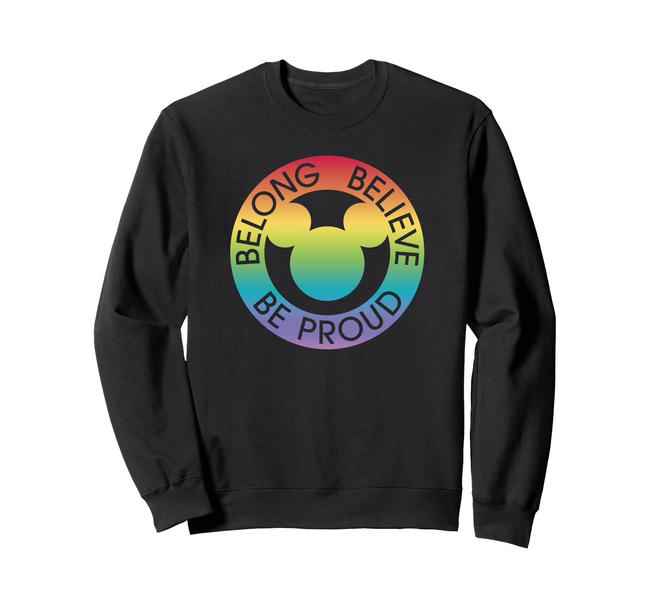 Sweat Mickey Be Proud Rainbow pour exprimer votre fierté avec style - 2