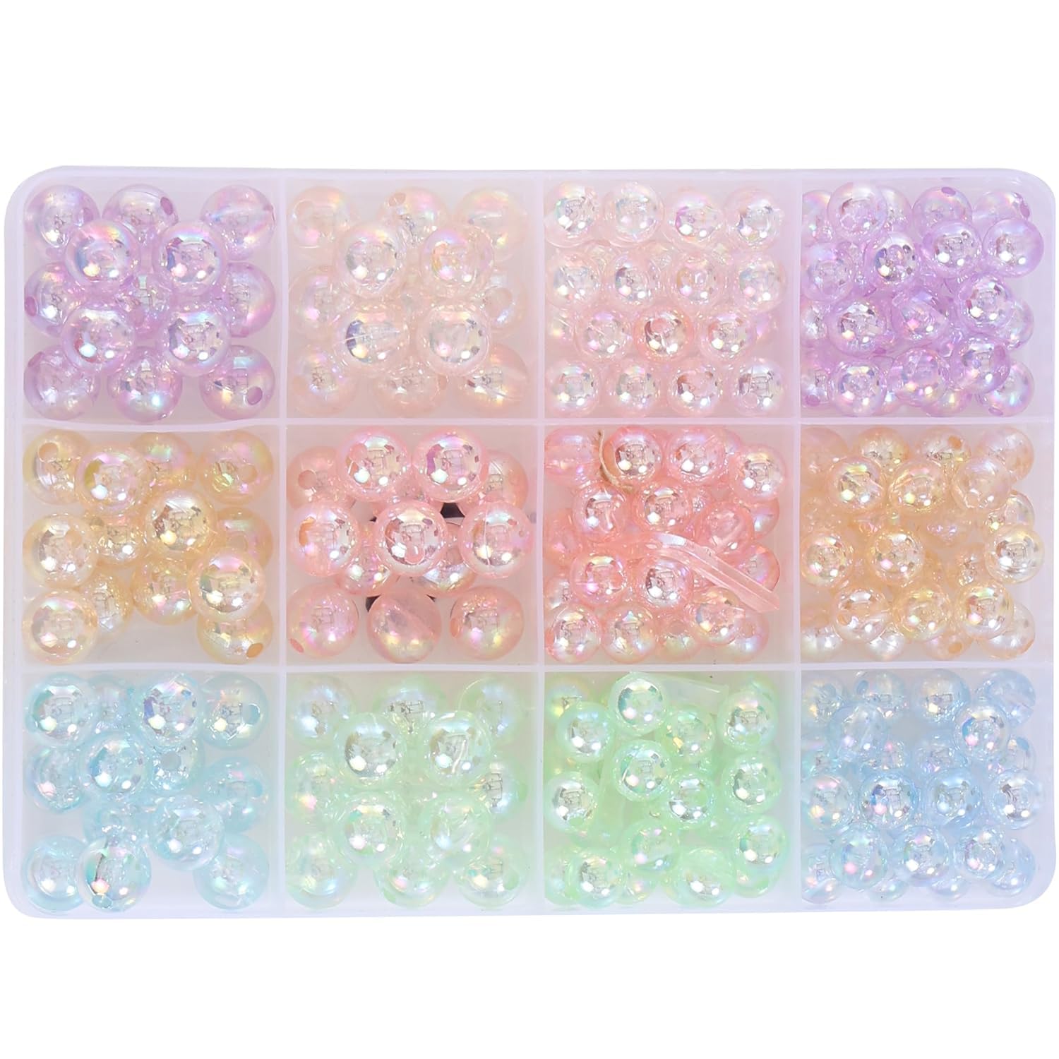 tatsam DIY Bracelet Making Kit for Girls – 12 Types Colorful Beads with Elastic Thread | Jewellery Craft Kit for Girls, Women-picture-8