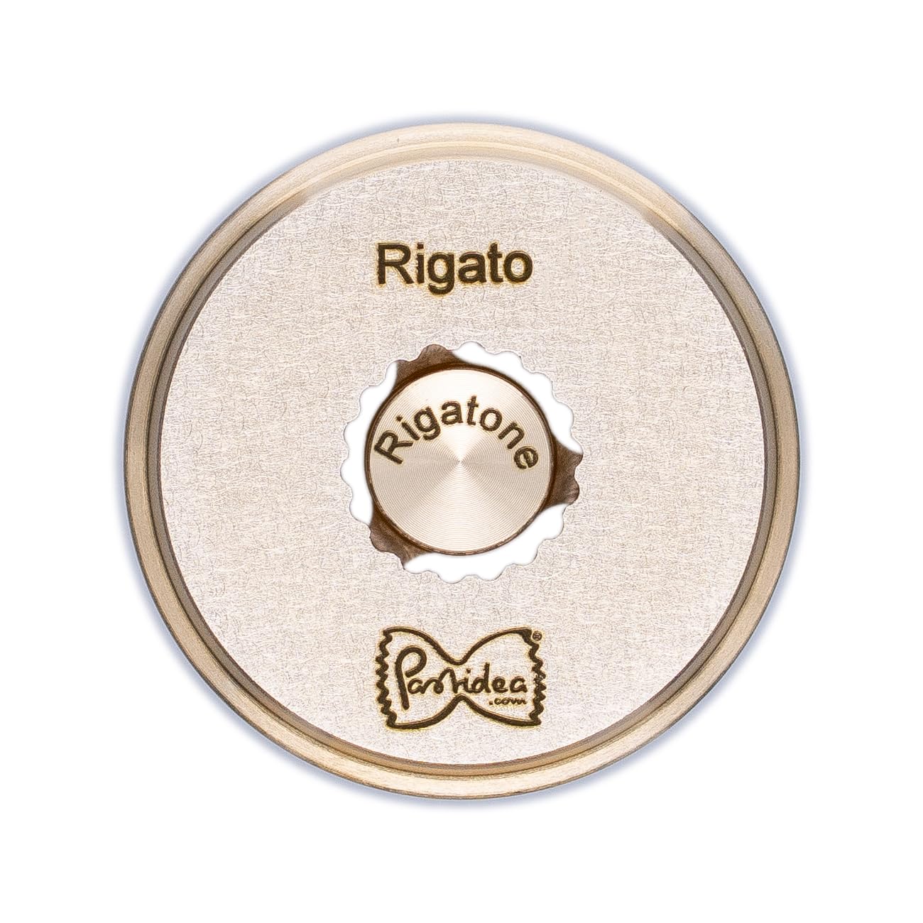 Filière En Bronze Pour Pâtes Rigatone - Fabrication Artisanale - Neuf