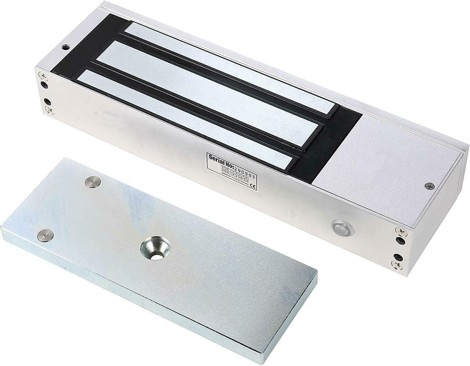 Uhppote Metallic Uhppot 1500Lbs Holding Force Electric Magnetic Door Lock Fail Safe For Single Door Access Control