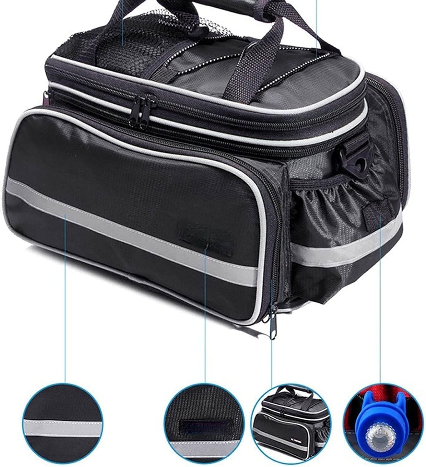 First Aid Kit Bag, Travel Emergency Pouch, Equipment Supplies Waterproof Empty Lightweight Medicine Storage