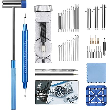 Amazon Best Master 腕時計 メタルバンド 駒外し コマ外し ベルト 調整 工具 スペアピン 説明書 付属 メンテナンス 工具 レッド 工具 清掃用品 腕時計 通販