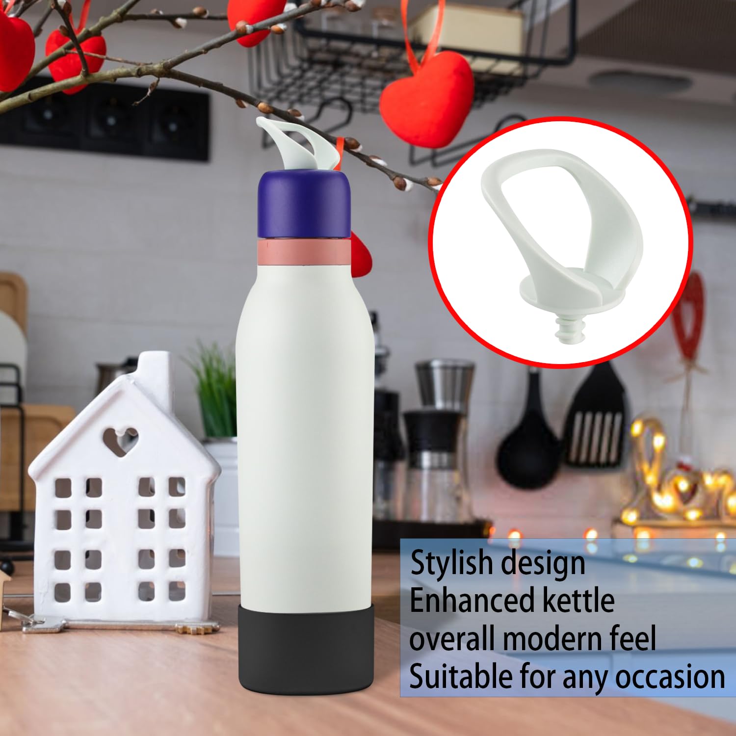 Custodia In Silicone Per Borraccia Owala Twist/FreeSip – Antiscivolo, Protegge Da Ammaccature, Senza BPA - 2