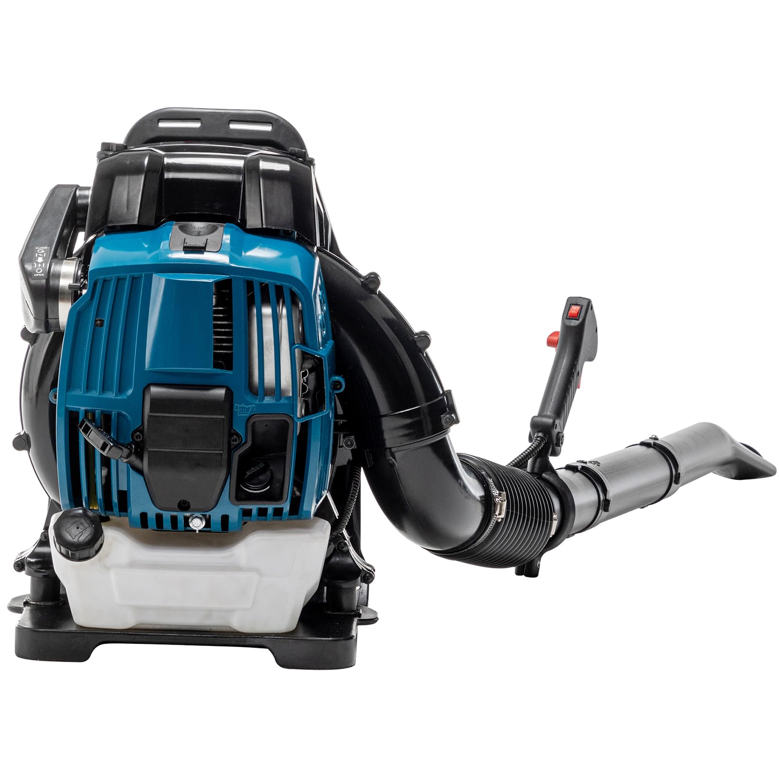 Backpack Leaf Blower, Gas Powered Cordless Blower with Ergonomic Harness System, 75.6cc 4 Cycle Engine, 894 CFM, 192MPH, Cleaning Leaves, Snow, Debris and Dust for Lawn Garden Yard