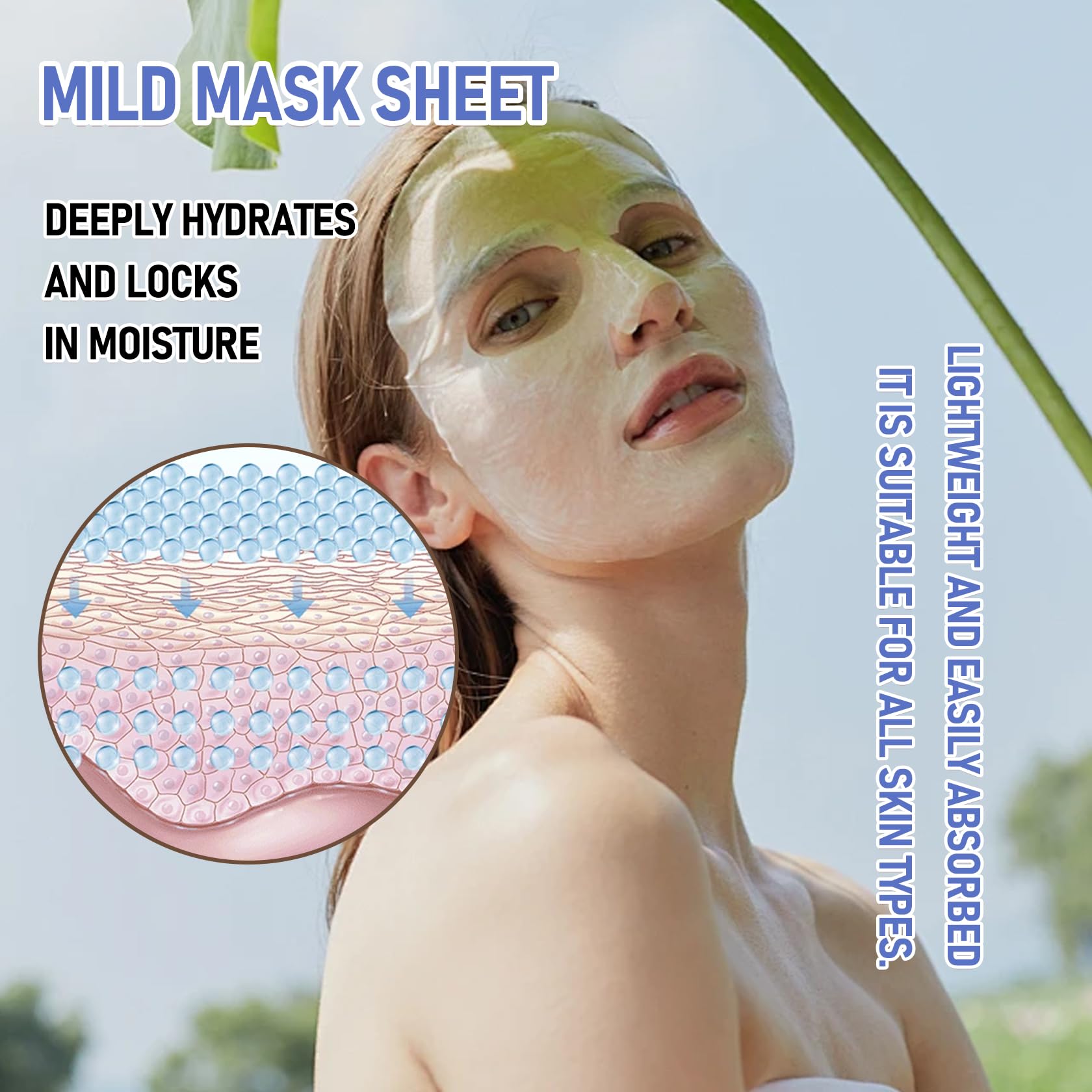 Amazon.com : WYBLZPXZ 10 Pack Hydrating Face Masks Kit,Long