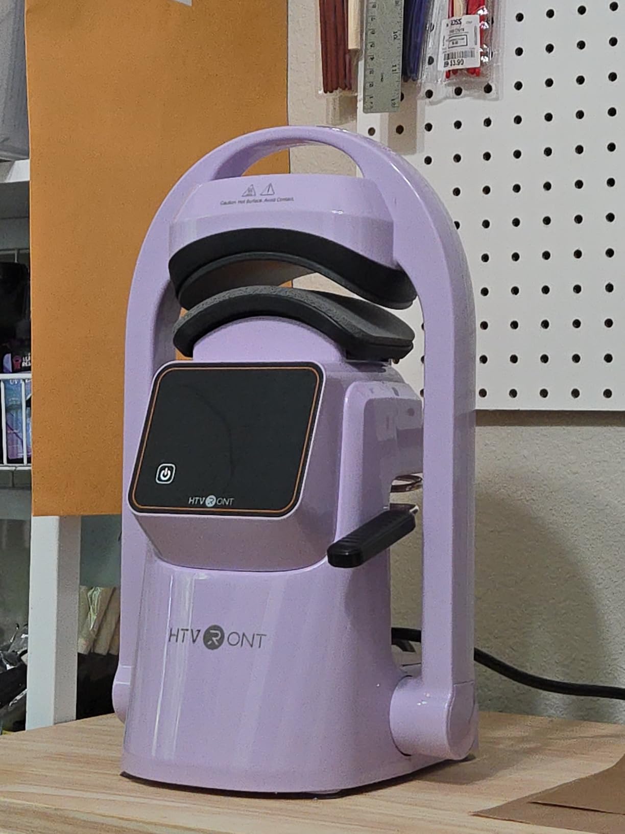HTVRONT Auto Hat Press Machine - Hat Heat Press Machine with Precise Temp&Timer Control, Hat Heat Press Machin