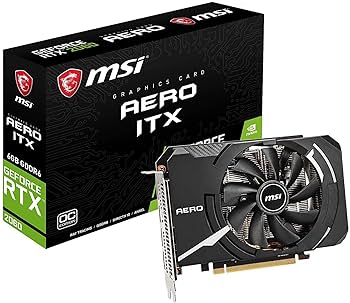 Amazon | MSI GeForce RTX 2060 AERO ITX 6G OC グラフィックス