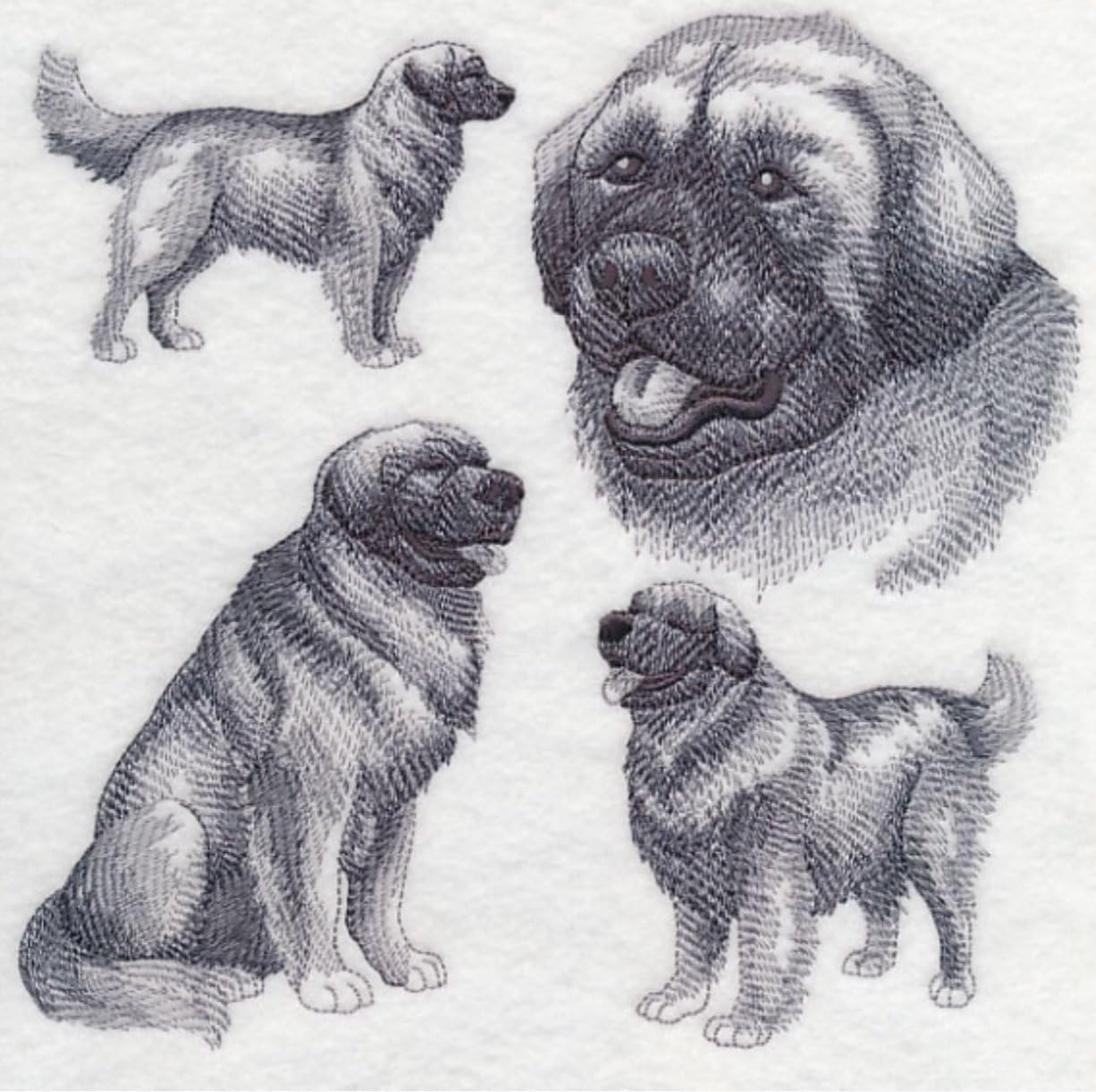 Leonberger Custom Embroidered Sweatshirt Shirt
