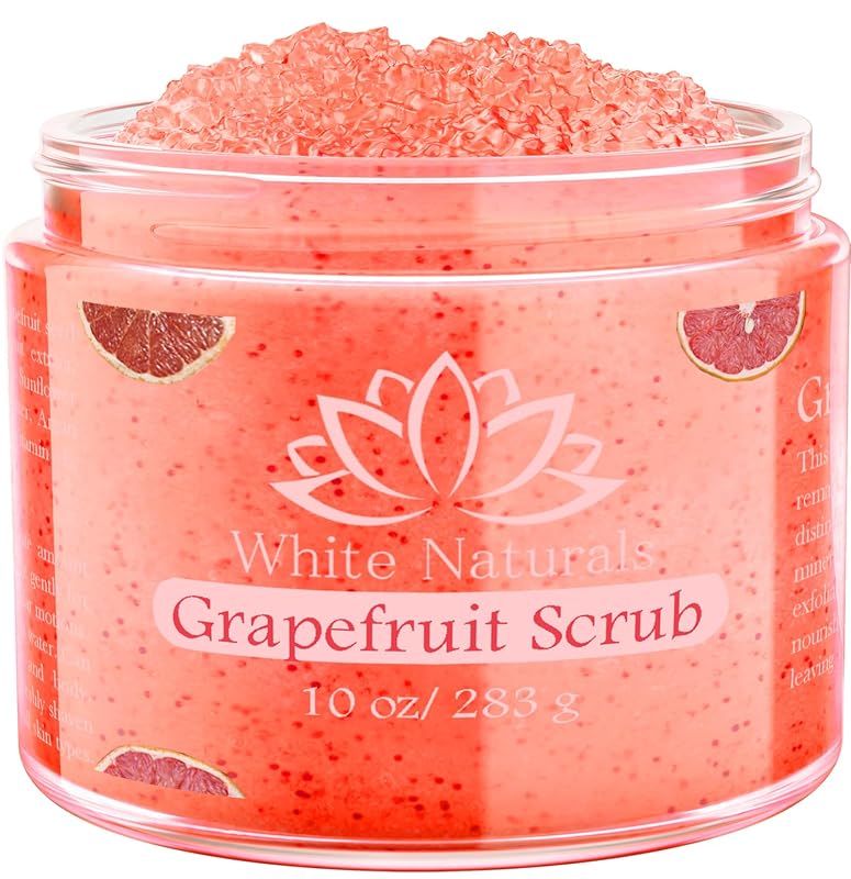 Esfoliante corporal com sal do Mar Morto e toranja White Naturals, 283 g