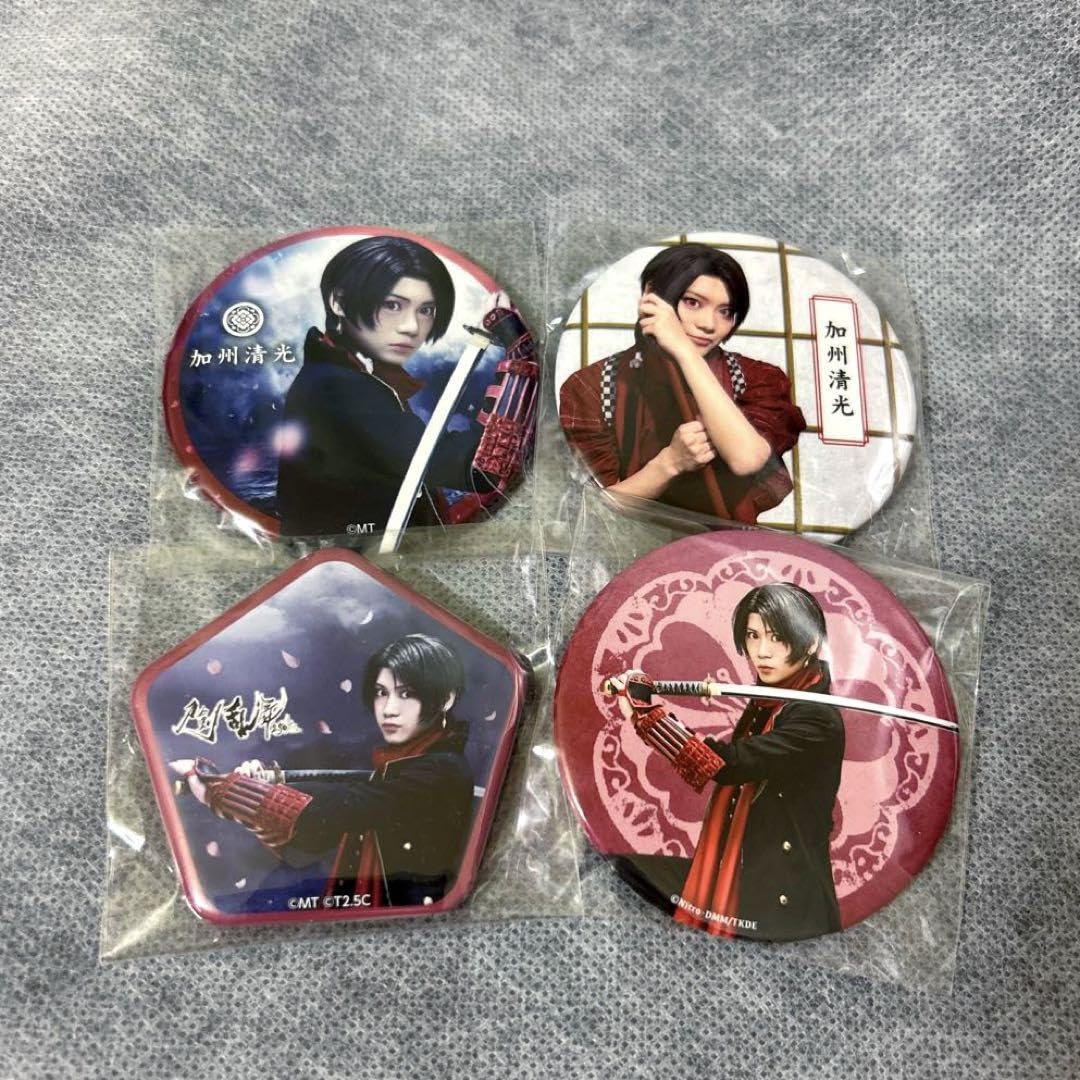 大倶利伽羅 役 猪野広樹 】 ランダム 缶バッジ 舞台 刀剣乱舞 刀ステ
