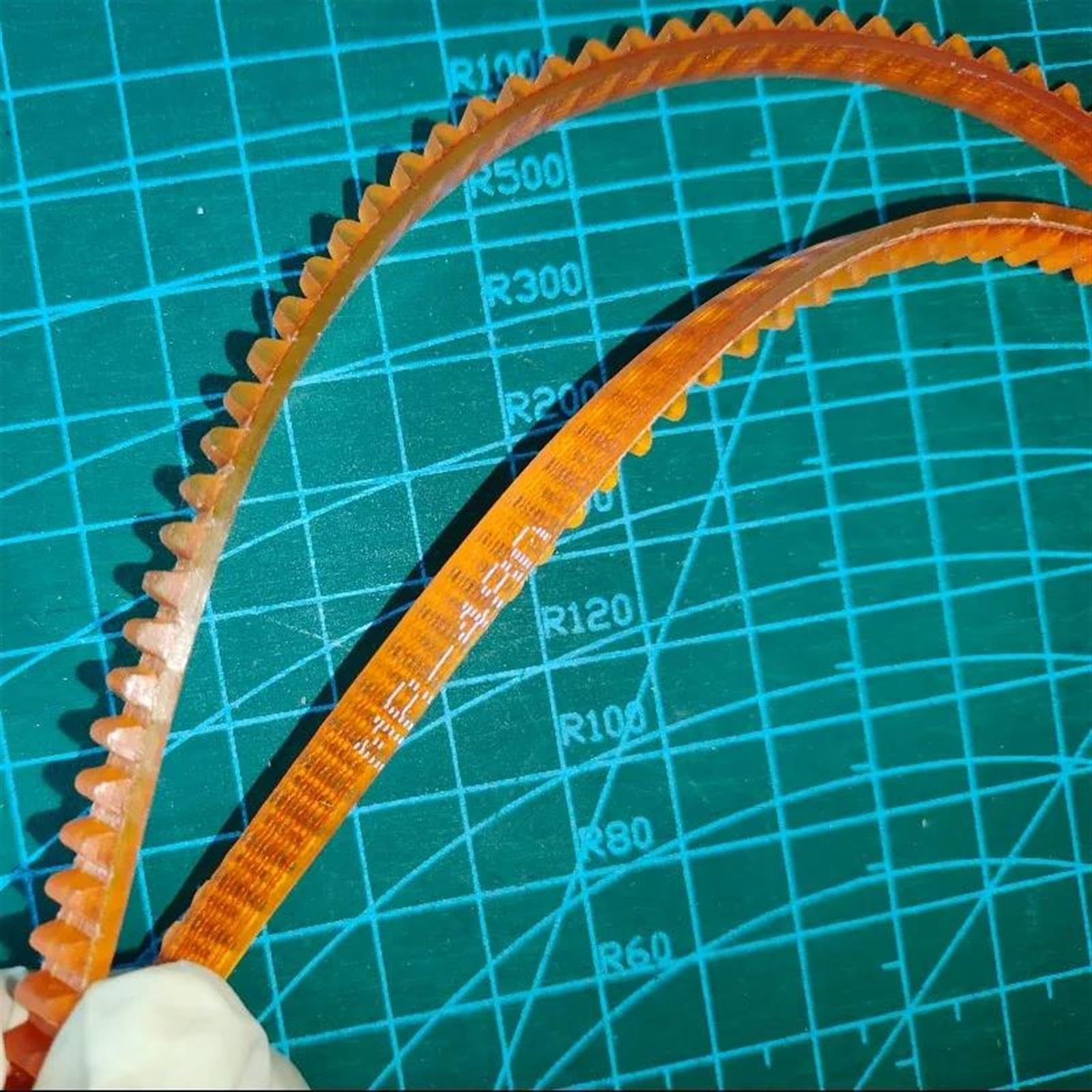 Cinghie Per Macchine Da Cucire MB Serie 4 Pezzi - 520mm, Poliuretanico, Per MB-520 E Overlock - Foto 11