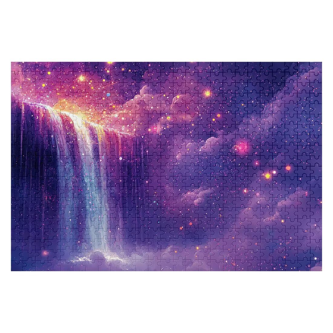 Puzzle 1500 elementów dla dorosłych, fantazyjne puzzle, klasyczne drewniane puzzle dla dorosłych, 87 x 57 cm, imponująca gra edukacyjna, wyzwanie, gra logiczna dla całej rodziny, relaksacyjny, prezent