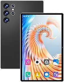 Tablet S23 11' Android 13, 16GB RAM 512GB ROM, Câmera 16MP, Tela 2.5K, Snapdragon 870, 5G, GPS, Bateria 8000mAh – Sem Marca (preto)