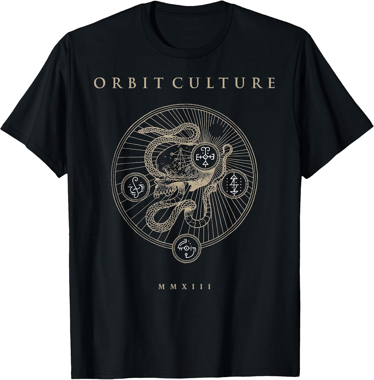 Orbit Culture Art Front Print for Men and Women T-Shirt