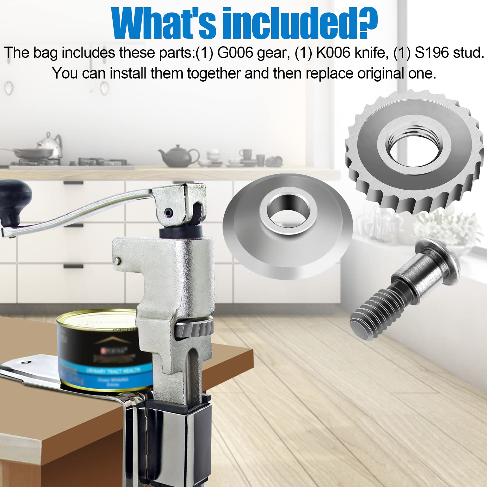 KT2326 Replacement Gear Kit - Can Opener Repair -5