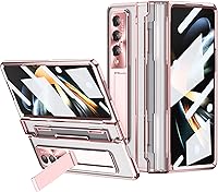 Vista 15 de Funda transparente para Samsung Galaxy Z Fold 3 con protección de bisagra plana, cubierta todo incluido Protector de pantalla integrado Protector