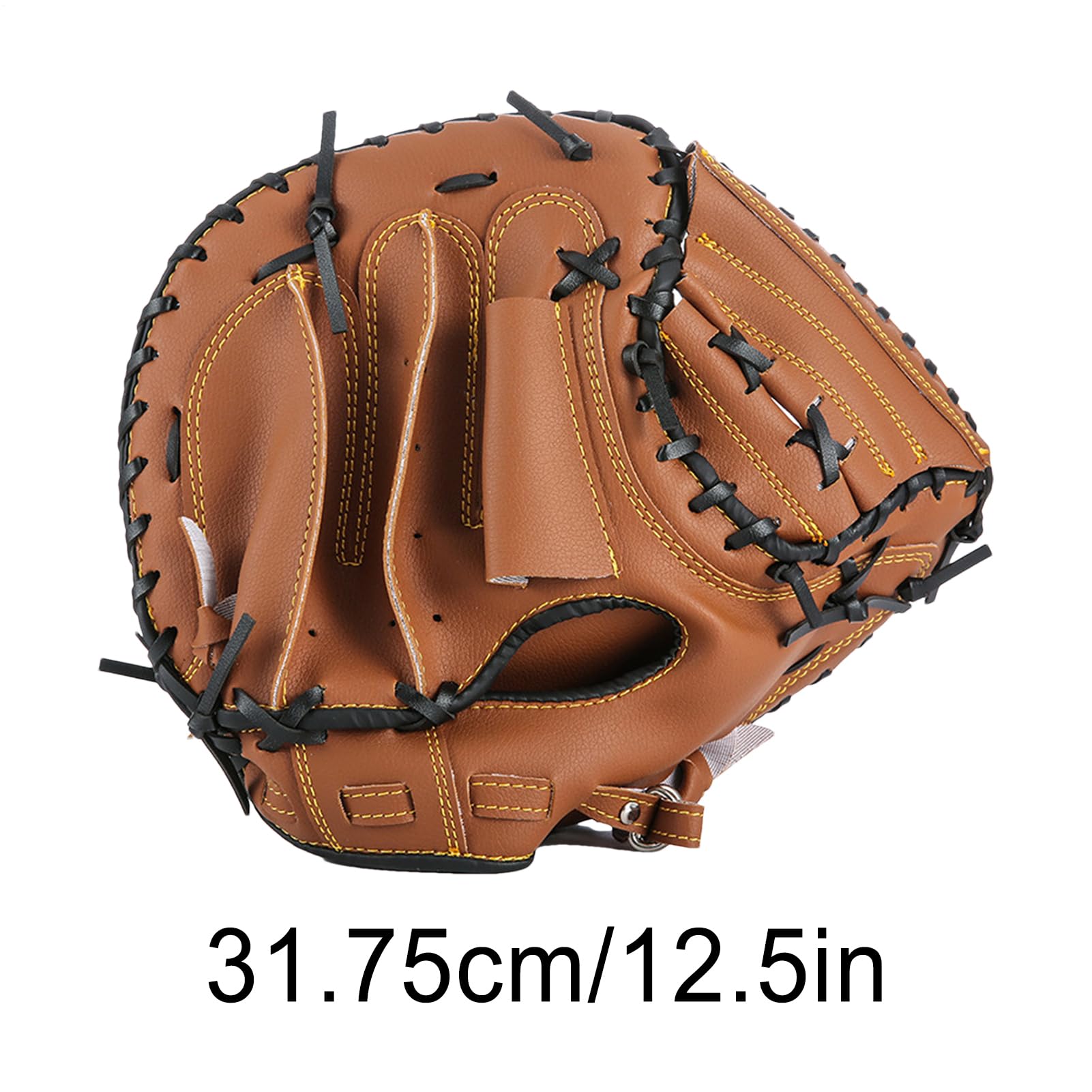 Mitaine de Receveur de Baseball, Gants de Softball,Softball Catcher Épaissir Mitaine de Baseball - Mitaine de Receveur Confortable, Gants de Terrain de Baseball et de Softball pour Hommes, Gants de