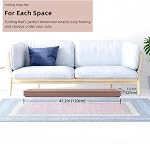 Grand tapis de yoga, 188X120CM Très large & Tapis de yoga pliable long, 1CM Mat de yoga pliant épais, 2-Person Mat d'entraînement pour la gymnastique à domicile, Mat de fitness extra grand non-dérapant pour HIIT, Yoga, Stretching, Portable Design pour un rangement facile