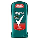 Degree Men Original Antiperspirant Deodorant for Men, Pack of 4, 48-Hour Sweat and Odor Protection, Sport 2.7 oz (Packing May Vary)