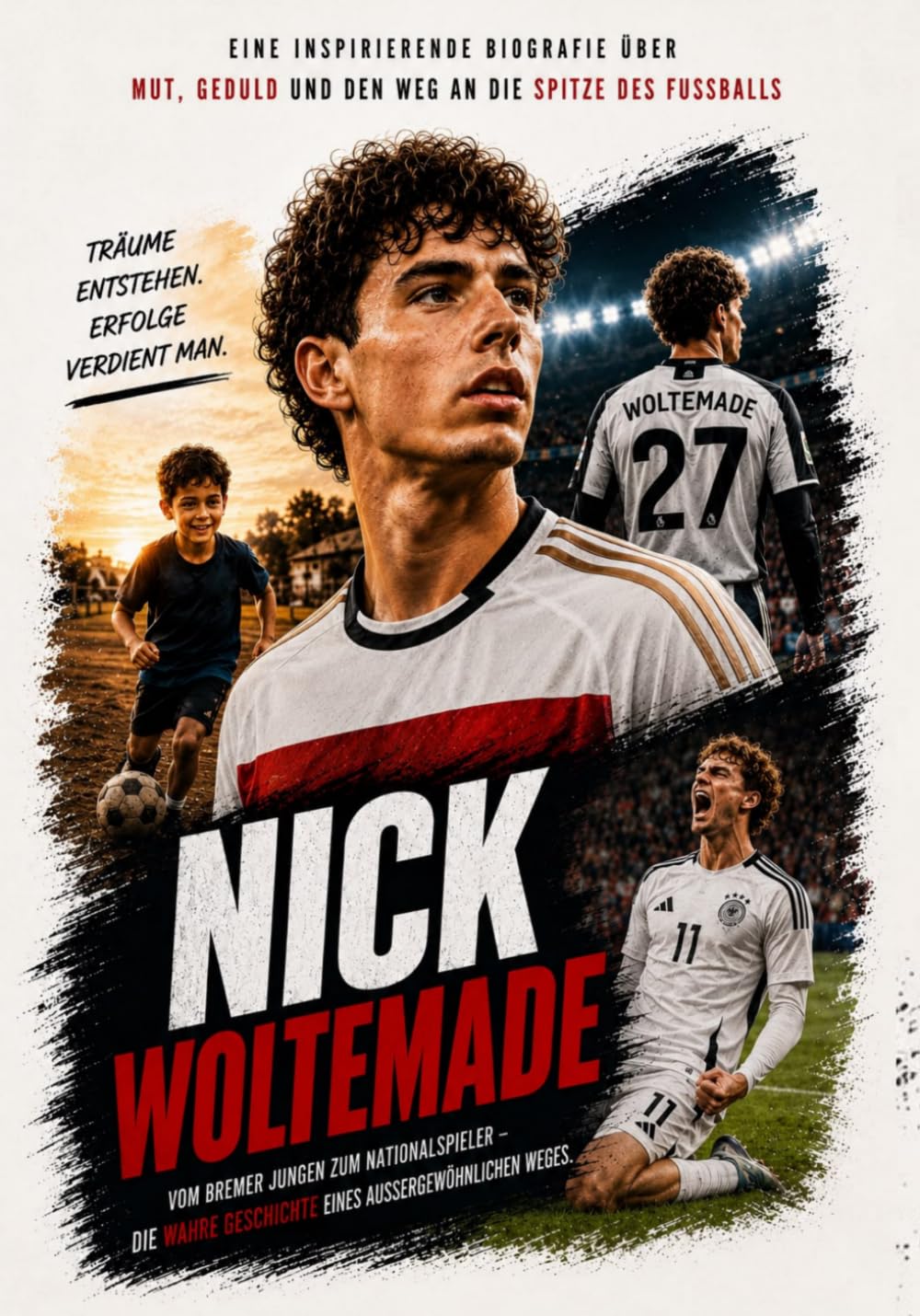 Nick Woltemade (Kinderbuch Biografie): Eine inspirierende Biografie über Mut, Geduld und den Weg an die Spitze des Fußballs (Die Geschichten großer ... - Kinderbücher Biografien von Fußballern)