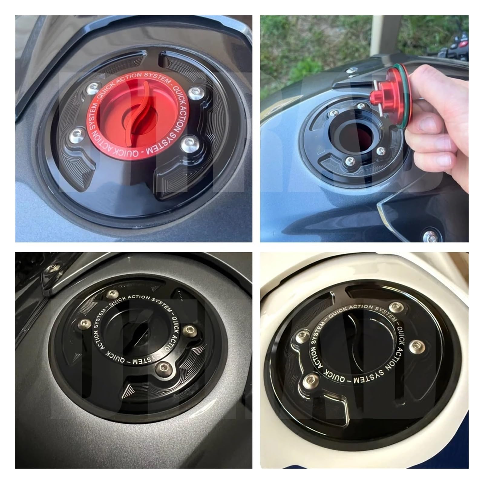 Tappo Serbatoio Tappo Serbatoio Carburante Per BM&W M1000R M1000RR S1000R | Tappo Del Serbatoio A Sgancio Rapido Con Protezione Sigillata Resistente Aggiornamento Elegante Per BM&W